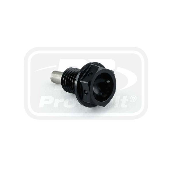 PRO-BOLT ALUMINIUM MAGNETIC SUMP BOLT M12x(1.50mm)x15mm Race Spec Black