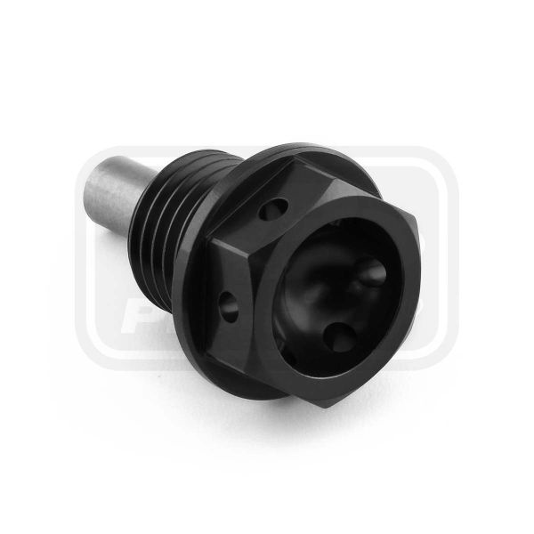 PRO-BOLT ALUMINIUM MAGNETIC SUMP BOLT M14x(1.50mm)x12mm Race Spec Black