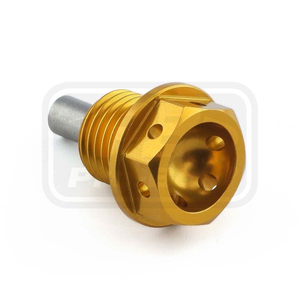 PRO-BOLT ALUMINIUM MAGNETIC SUMP BOLT M14x(1.50mm)x12mm Race Spec Gold