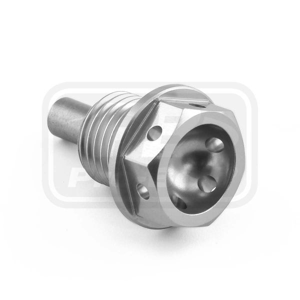 PRO-BOLT ALUMINIUM MAGNETIC SUMP BOLT M14x(1.50mm)x12mm Race Spec Silver