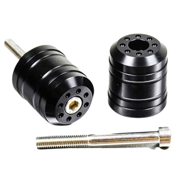 ΑΝΤΙΒΑΡΑ PRO-BOLT (BARENDSU20-70BK) Aluminium Bar Ends Suzuki 20 (70mm Bolts) Pair Black