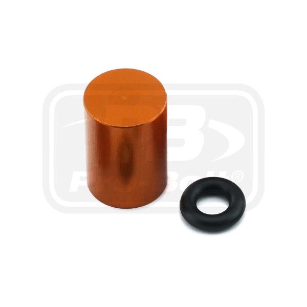 ΚΙΤ ΤΑΠΕΣ PRO-BOLT (LBNCOVER7O) Aluminium Bleed Nipple Cover M7 Pack x1 Orange
