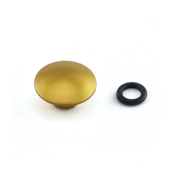 ΤΑΠΕΣ ΓΙΑ ΒΙΔΕΣ (LBUT5G) Aluminium Button Insert M5 Gold