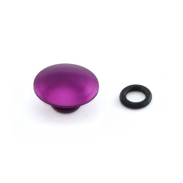 ΤΑΠΕΣ ΓΙΑ ΒΙΔΕΣ (LBUT5P) Aluminium Button Insert M5 Purple