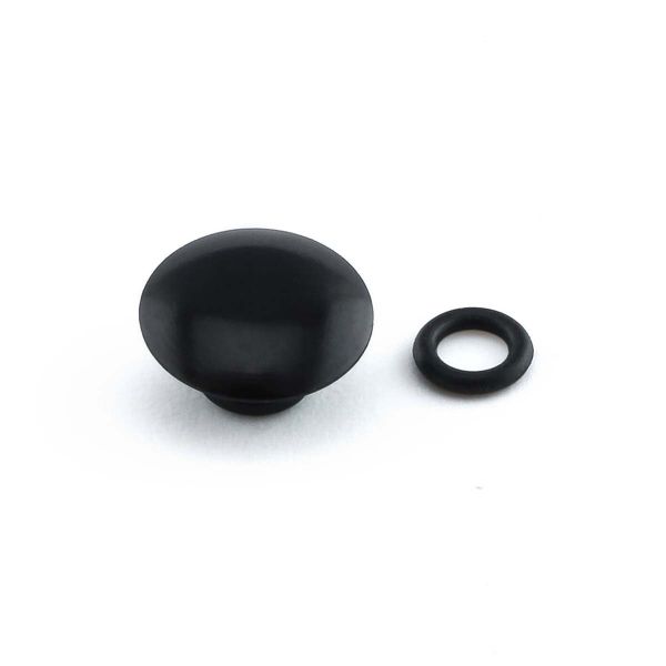ΤΑΠΕΣ ΓΙΑ ΒΙΔΕΣ (LBUT6BK) Aluminium Button Insert M6 Black