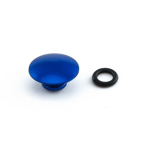 ΤΑΠΕΣ ΓΙΑ ΒΙΔΕΣ (LBUT6B) Aluminium Button Insert M6 Blue