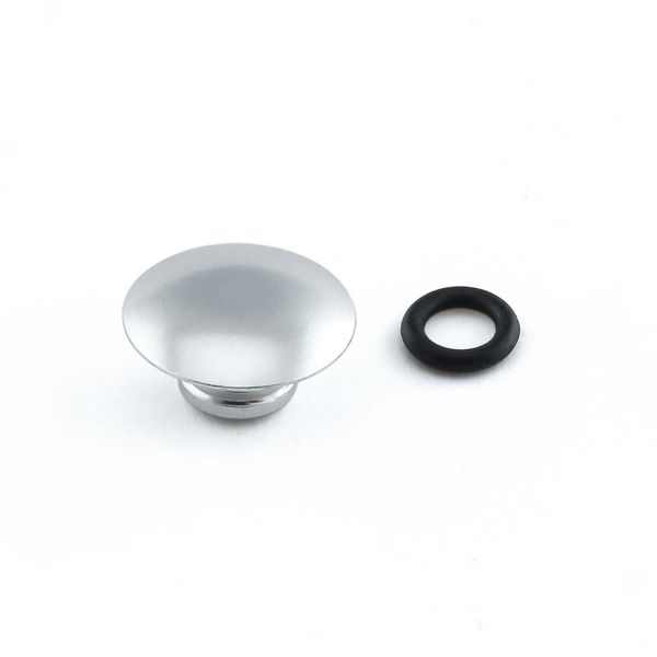 ΤΑΠΕΣ ΓΙΑ ΒΙΔΕΣ (LBUT6S) Aluminium Button Insert M6 Silver
