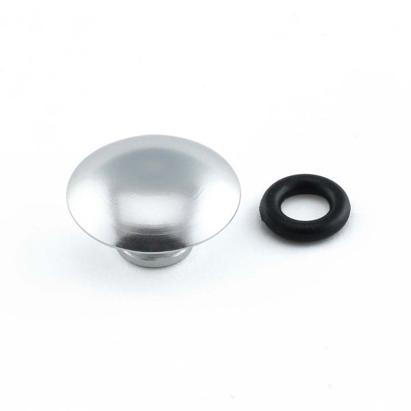 ΤΑΠΕΣ ΓΙΑ ΒΙΔΕΣ (LBUT8S) Aluminium Button Insert M8 Silver