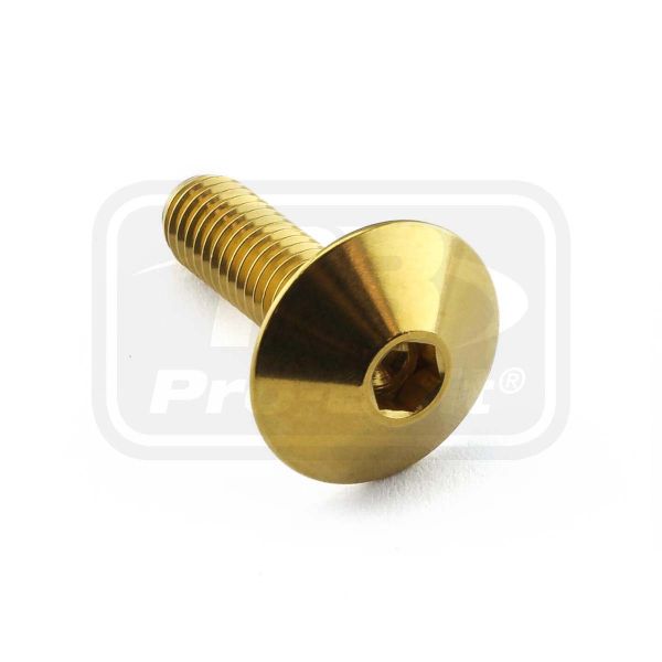 PRO-BOLT STAINLESS STEEL DOME HEAD BOLT M6x(1.00mm)x20mm