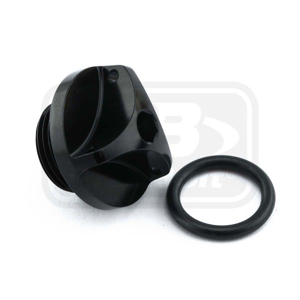 PRO-BOLT ALUMINIUM OIL FILLER CAP SUZUKI BLACK