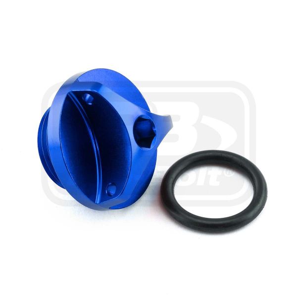 PRO-BOLT ALUMINIUM OIL FILLER CAP SUZUKI BLUE