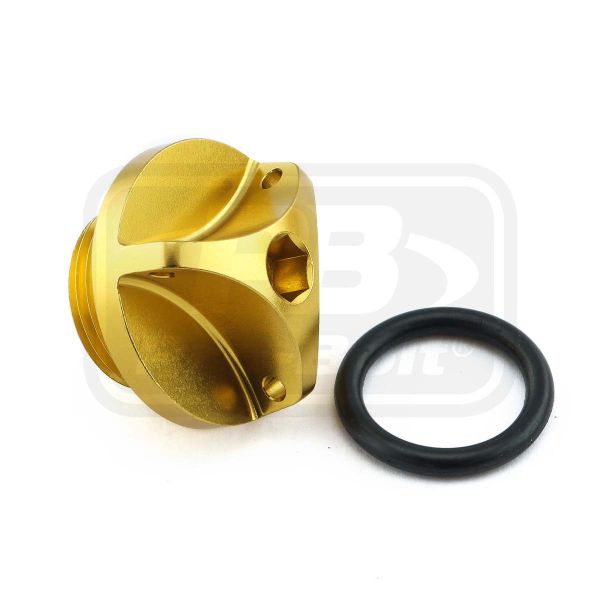 PRO-BOLT ALUMINIUM OIL FILLER CAP SUZUKI GOLD