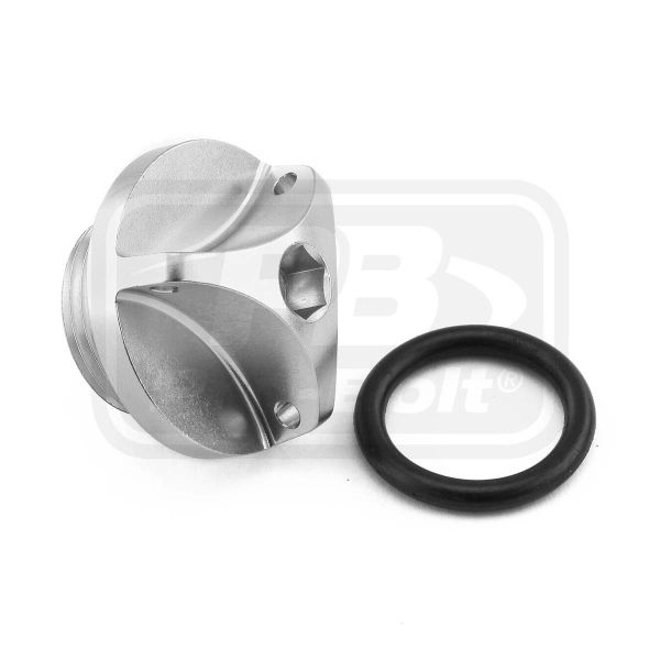 PRO-BOLT ALUMINIUM OIL FILLER CAP SUZUKI SILVER