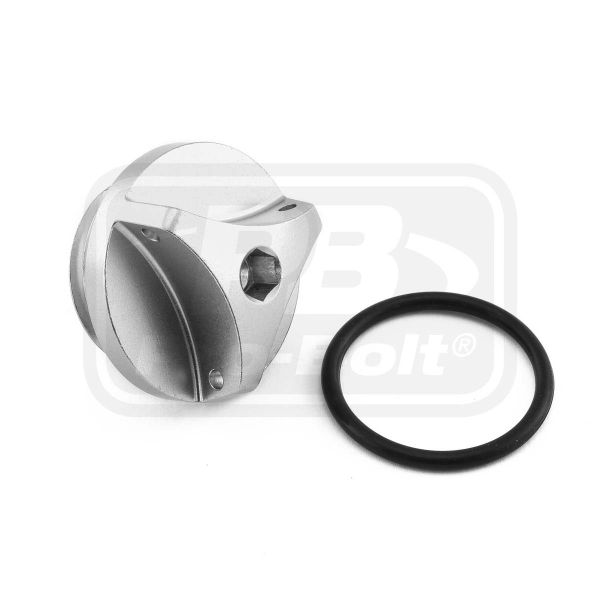 PRO-BOLT ALUMINIUM OIL FILLER CAP YAMAHA SILVER