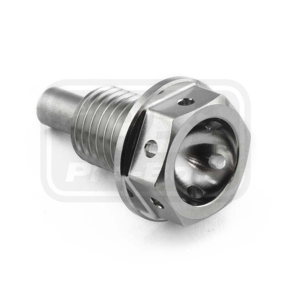 PRO-BOLT TITANIUM SUMP BOLT MAGNETIC M12x(1.50mm)x15mm Natural