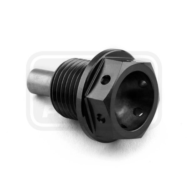 PRO-BOLT TITANIUM SUMP BOLT MAGNETIC M14x(1.25mm)x12mm Black