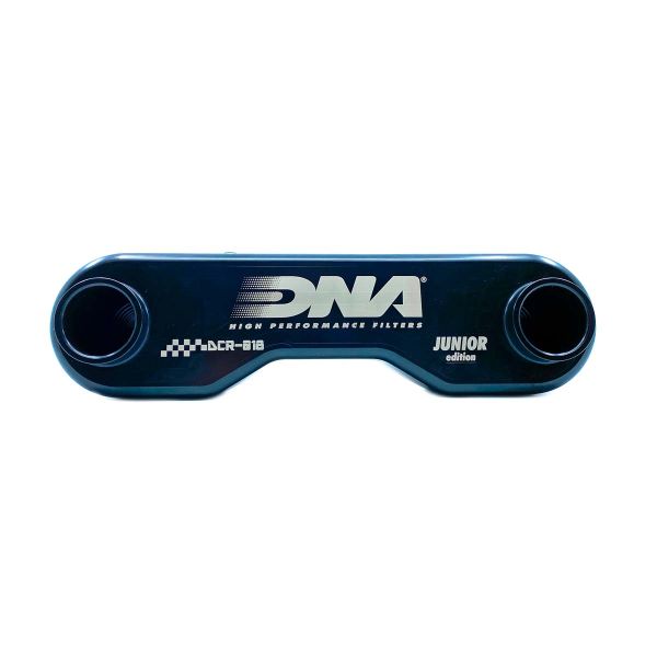 DNA AIR FILTERS HONDA Monkey 125 19-21 AirBox Kit Derlin CNC(Leather Top) Set Hexagonal Grey - Stage 3
